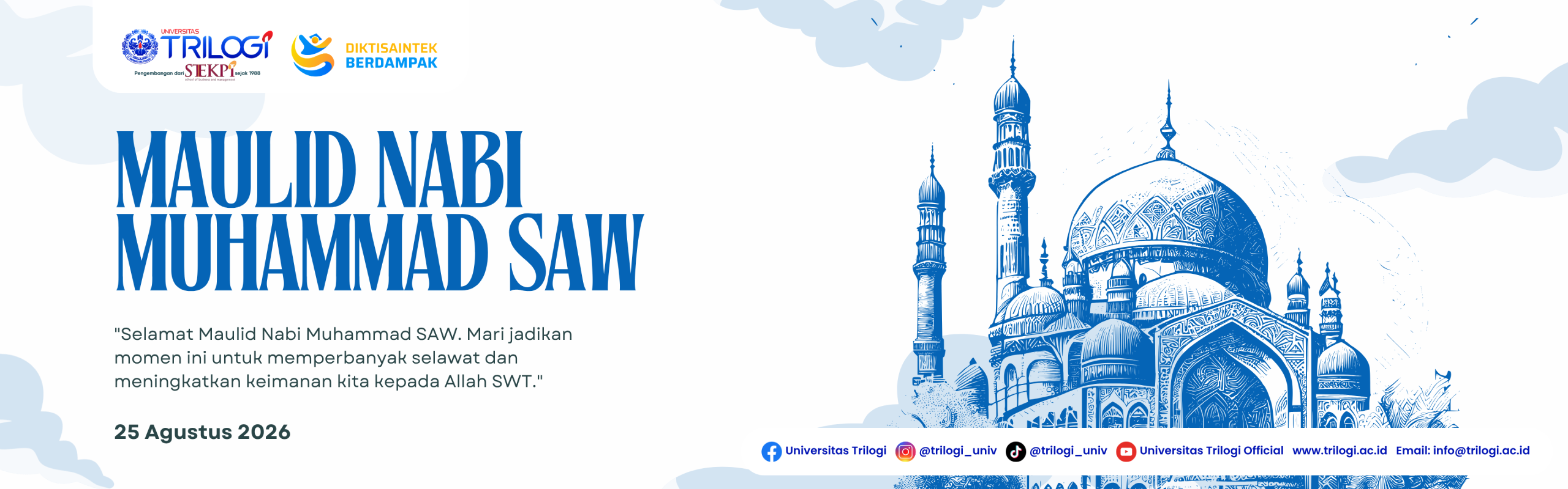 Home - Universitas Trilogi maulid nabi muhammad saw