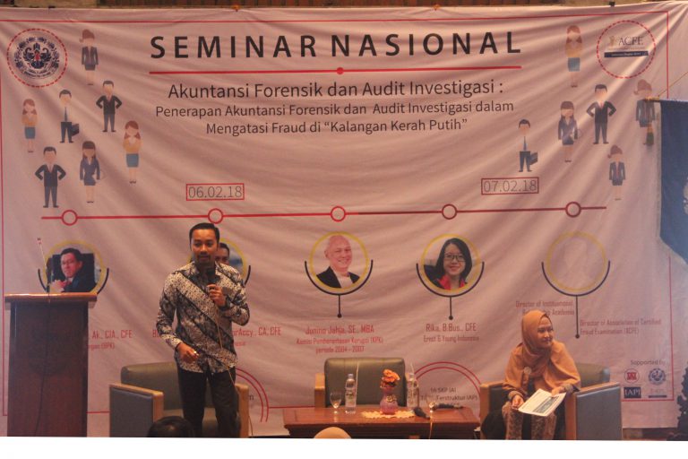 Bersama ACFE, Universitas Trilogi Gelar Seminar Akuntansi Forensik