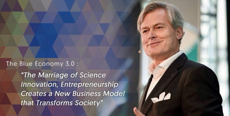 Hadirkan Gunter Pauli, Universitas Trilogi Inisiasi Penguatan Blue Economy