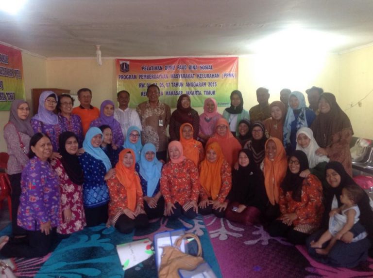 Pelatihan PAUD di Kecamatan Makassar Jakarta Timur