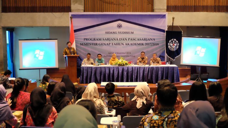 Universitas Trilogi Selenggarakan Yudisium Program Sarjana dan Pascasarjana