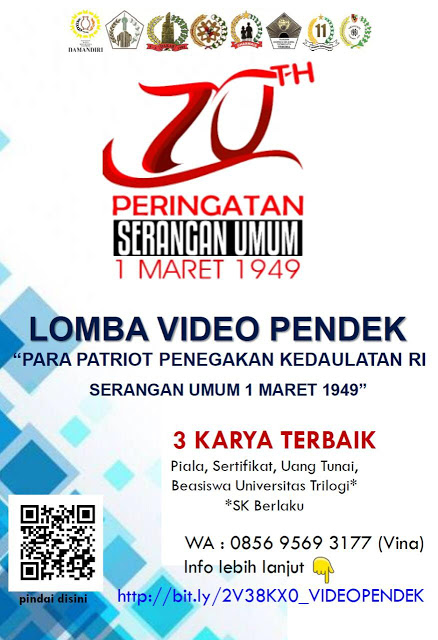 Ayo Ikuti Lomba Video Pendek ‘Para Patriot Penegakan Kedaulatan RI’