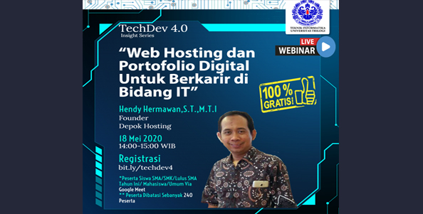techdev4.0 : Hosting dan Portofolio Digital | Prodi Teknik Informatika