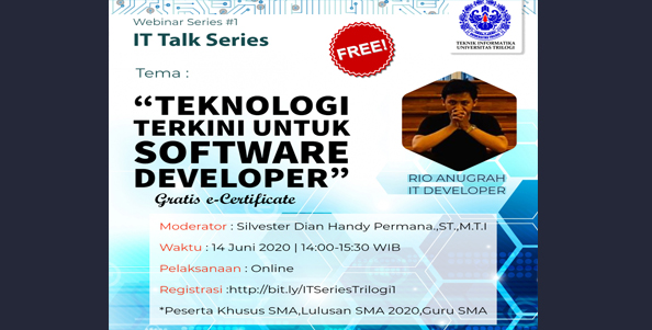IT Talk Series #1 : Teknologi Terkini Untuk Software Developer | Prodi Teknik Informatika