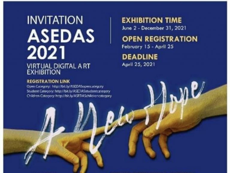 Dosen DKV dan DP Univ. Trilogi Go International lewat ASEDAS International Virtual Digital Art Exhibition 2021
