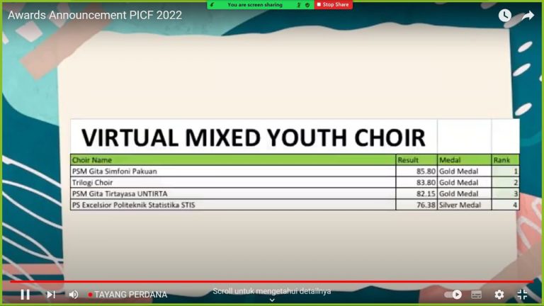 Trilogi Choir Rebut Medali Emas Kompetisi Paduan Suara Dunia