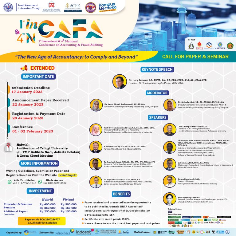 1st International & 4th National Conference on Accounting and Fraud Auditing