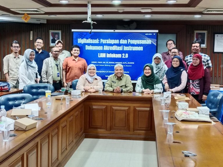 Digitalisasi : Persiapan dan Penyusunan Dokumen Akreditasi LAM Infokom 2.0