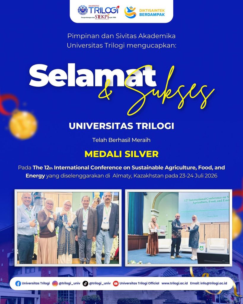 universitas trilogi kembali mengukir prestasi di tingkat internasional melalui partisipasi dosen